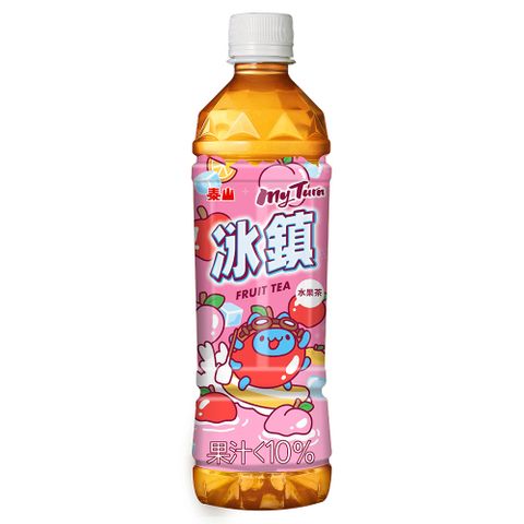 《泰山》冰鎮水果茶535ml(24入/箱) 咖波限定版 隨機出貨