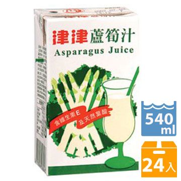 免搬送到家↘$9.6(瓶)津 津 蘆筍汁 300ml (24入)