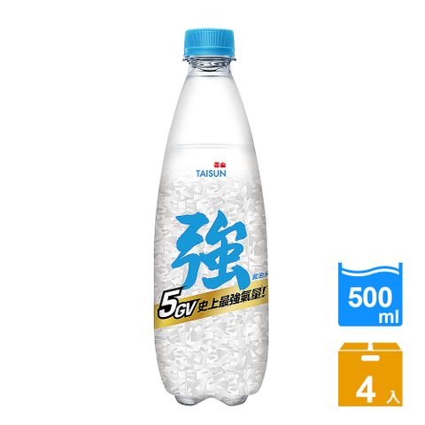 泰山 強氣泡水 (500ml*4入/組)