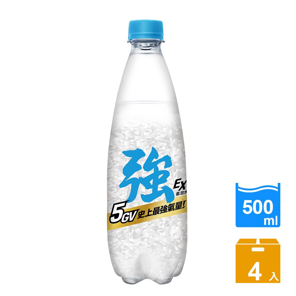 TAISUN 泰山 強氣泡水 (500ml*4入/組)