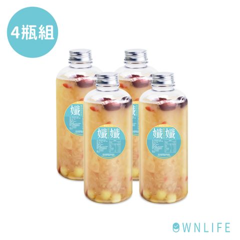 OWNLIFE孅孅特級雙倍白木耳飲 4瓶組