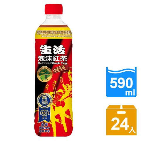 生活 泡沫紅茶590ml(24入/箱)