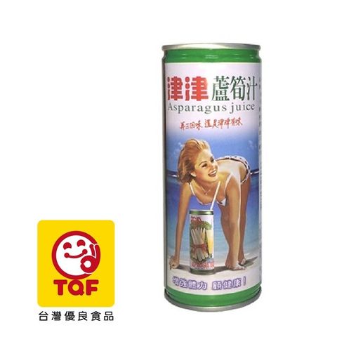 【津津】津津蘆筍汁飲料245ml(24入/箱)