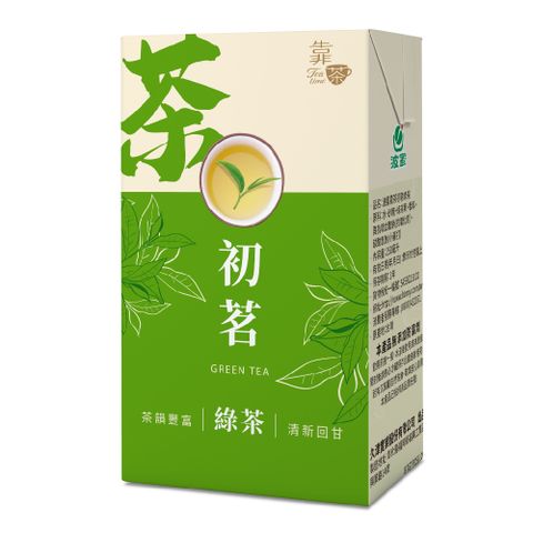 波蜜 靠茶初茗綠茶250ml(24入/箱)