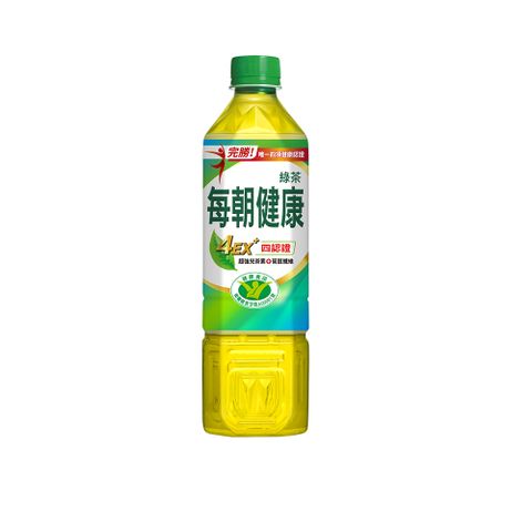 每朝健康 綠茶650ml(4入)