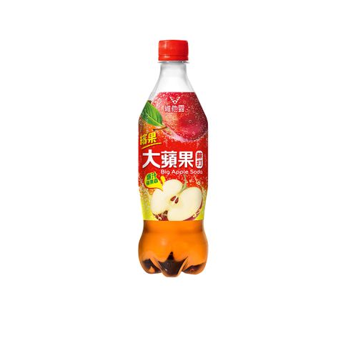 維他露 大蘋果蘇打 610ml(24入/箱)