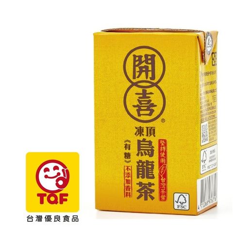 開喜 凍頂烏龍茶250ml(24入/箱)