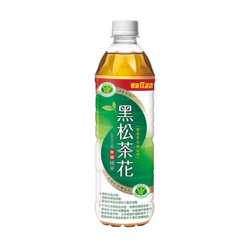 【黑松】茶花綠茶580ml(24入X2箱)