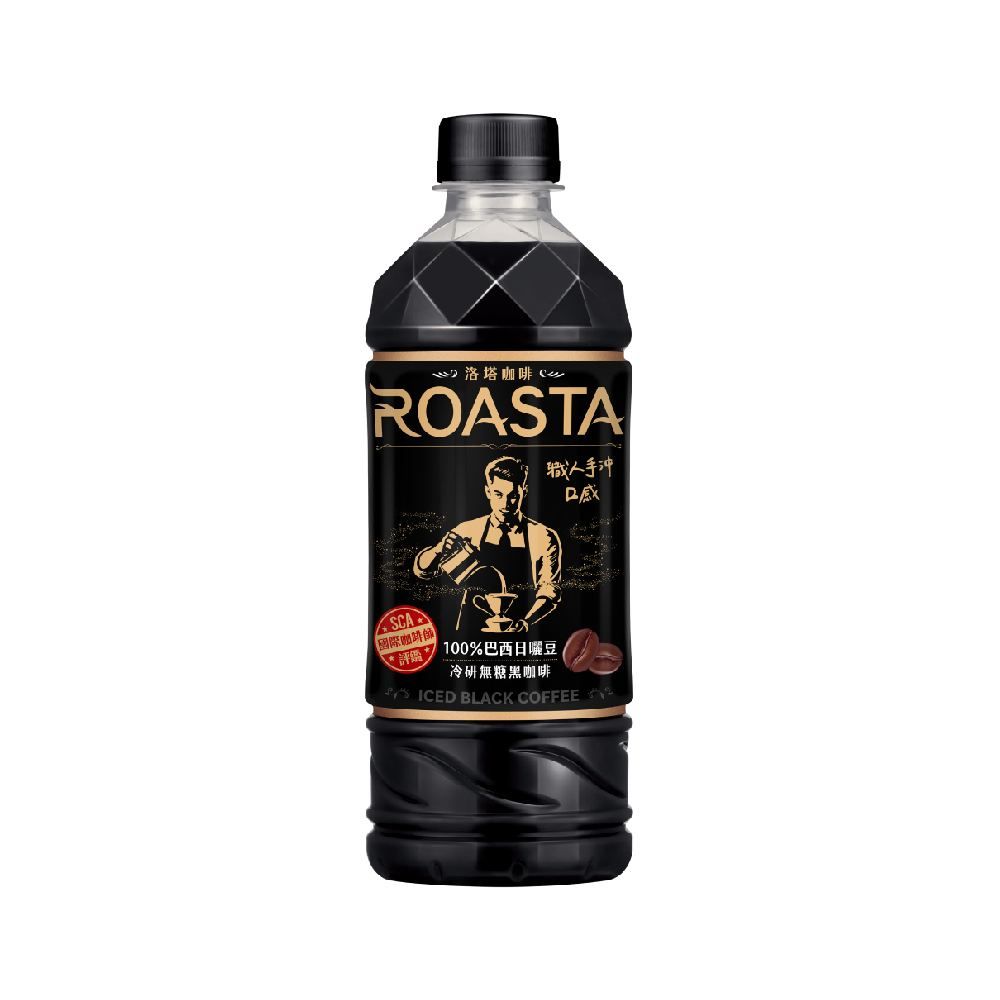 ROASTA 洛塔咖啡  冷研無糖黑咖啡455ml(24入/箱)