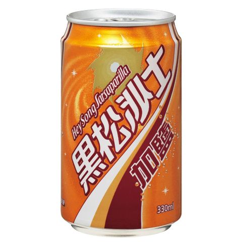 HeySong 黑松 沙士-加鹽330ml(6入/組)