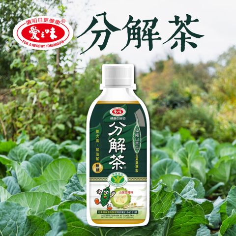 愛之味 分解茶迷你瓶 350mlx24罐/箱