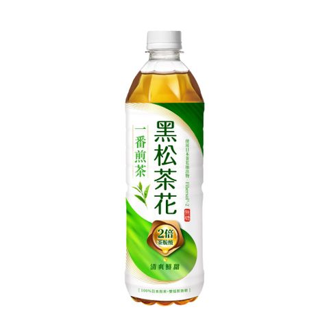 黑松茶花一番煎茶 580ml (24入/箱)