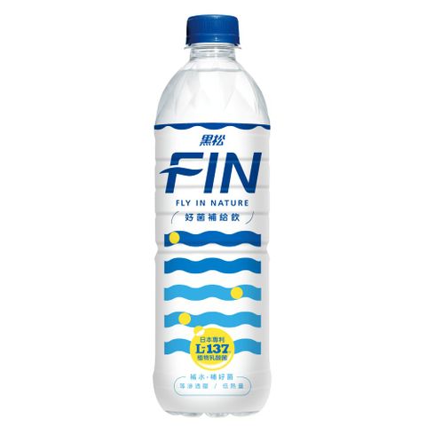 FIN 黑松好菌補給飲580ml (24入X2箱)