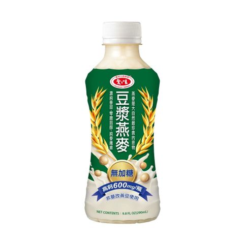 【愛之味】高鈣豆漿燕麥(290ml*24入/箱)