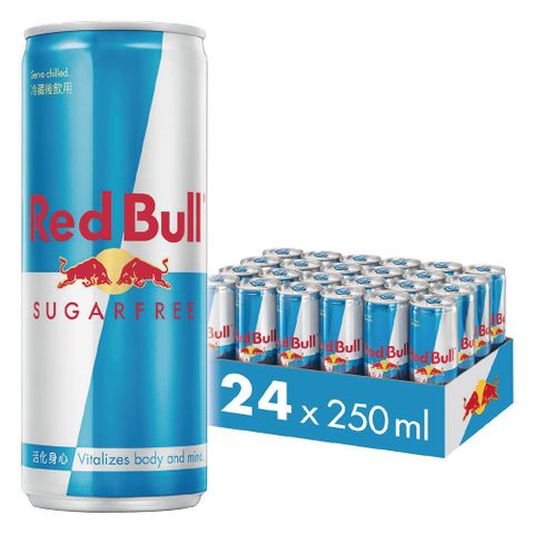 Red bull給你一對翅膀【Red Bull 紅牛】無糖能量飲料 250ml (24罐/箱)