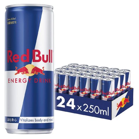 【Red Bull 紅牛】能量飲料 250ml (24罐/箱)