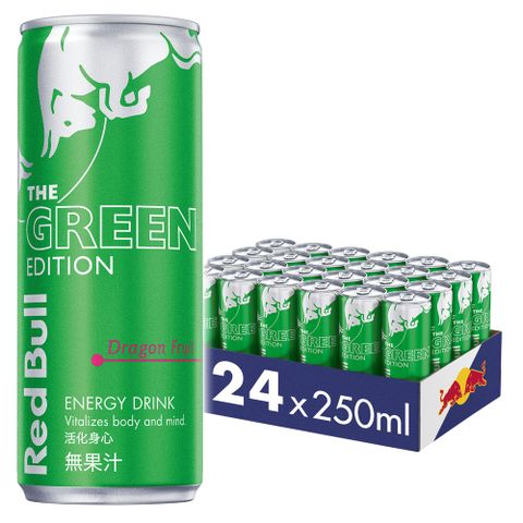 【Red Bull 紅牛】火龍果風味 能量飲料 250ml (24罐/箱)
