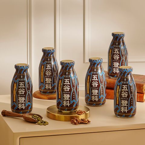 【谷溜谷溜】五谷登科(堅果)295ml*6瓶(無禮盒) 堅果飲 早餐 伴手禮 養生飲