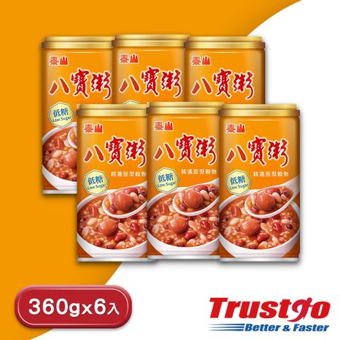 TAISUN 泰山 低糖八寶粥(360gx6入)