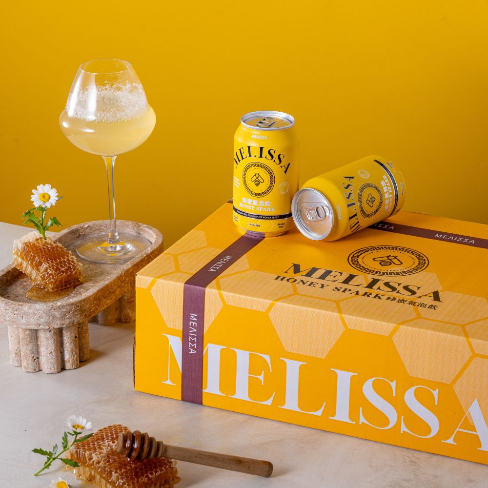  【Melissa】蜂蜜氣泡飲330mlx12入/箱