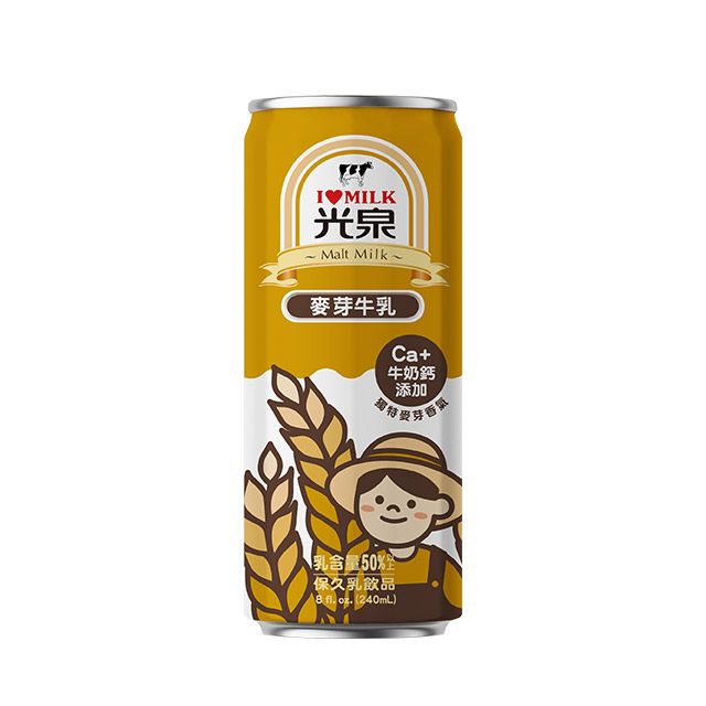 光泉 光泉 麥芽牛乳240ml(24入/箱)