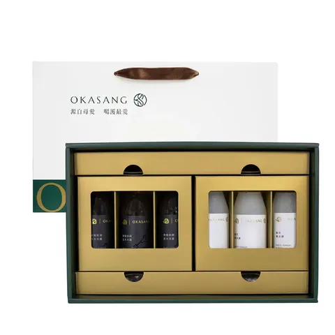 O卡桑精裝黑白木耳露禮盒(六入木耳露)(195ml×6罐/盒)