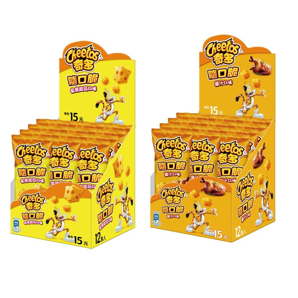 CHEETOS 奇多 隨口脆336g系列 x1組 〔 家常起司 雞汁 海苔 玉米濃湯 2倍濃起司 〕