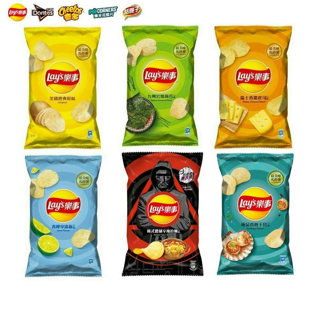 Lay's 樂事 洋芋片 85g 系列 