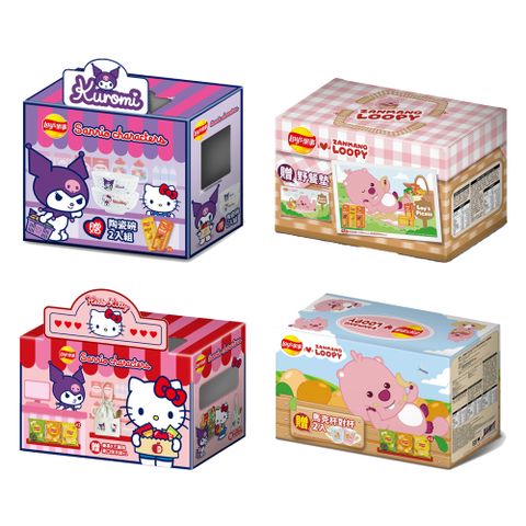 Lay's 樂事 洋芋片共2盒〔 ZANMANG LOOPY系列x1 + 三麗鷗系列x1〕〔4款可選〕