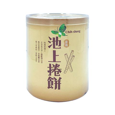 【池上鄉農會】池上捲餅-原味150g/罐