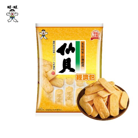 旺旺 仙貝經濟包(米果) 350g x3包