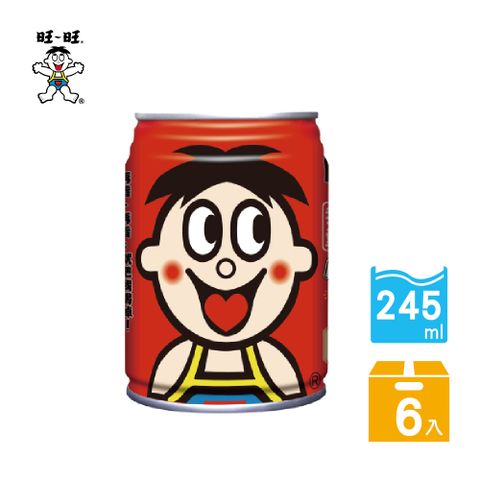 營養好喝，品質滿分【旺仔】旺仔牛奶(保久乳飲品)245ml (6入/組)