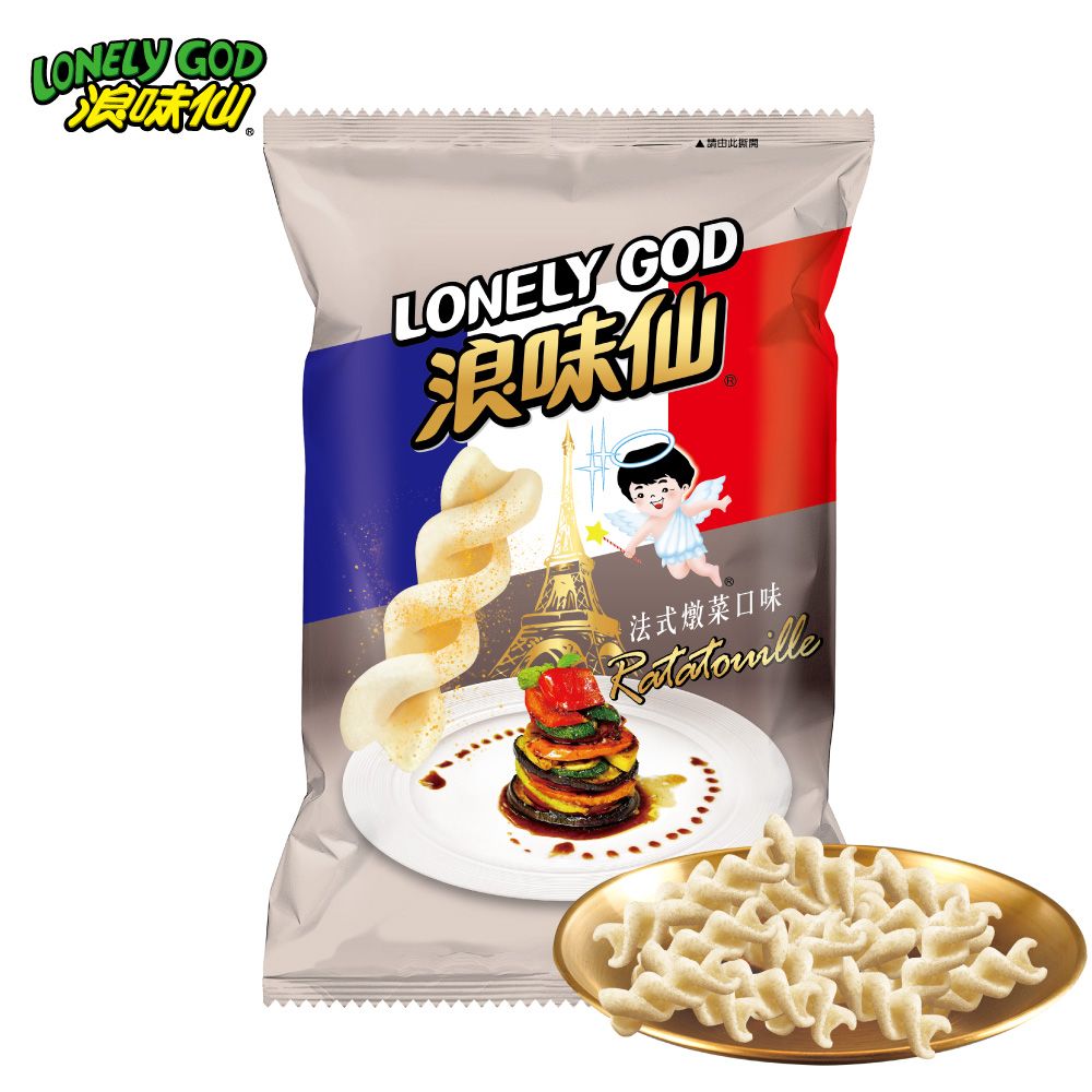 旺旺 LONELY GOD 浪味仙-法式燉菜口味(洋芋捲) 89g