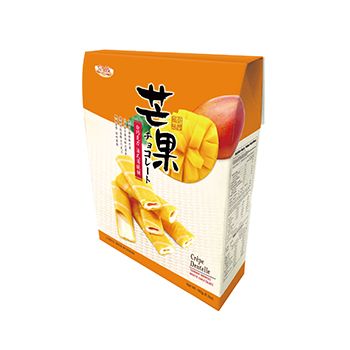 【皇 族】手提法式薄脆餅 芒果牛奶 (180公克/盒)