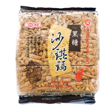 惠香食品 惠香 黑糖沙琪瑪(300g/包)蛋奶素