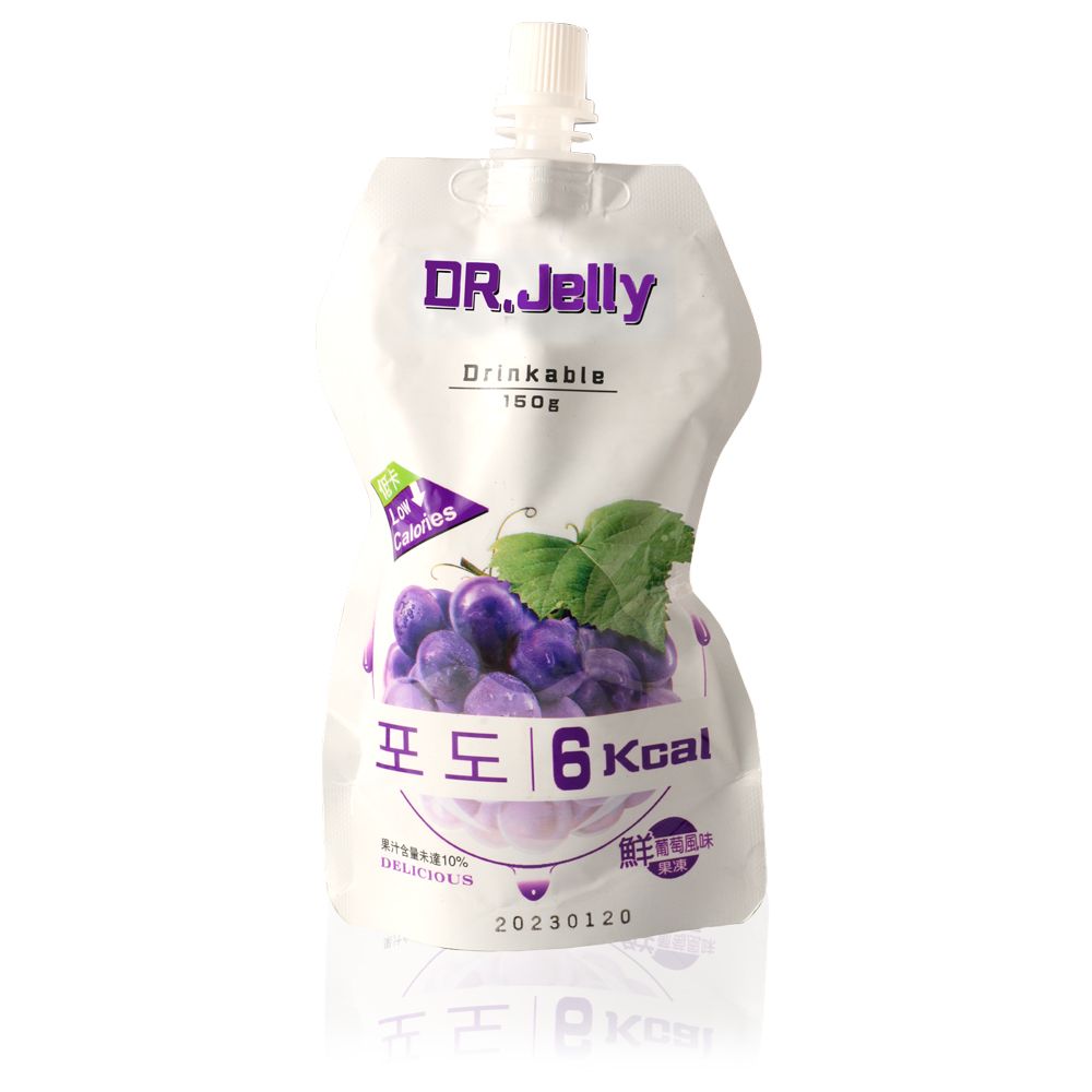 DR.Jelly 低卡蒟蒻果凍-鮮葡萄風味(150g)