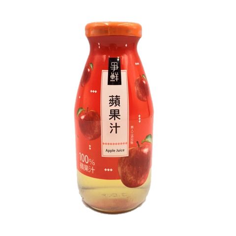 【爭鮮】100%蘋果汁(290mlx24入)