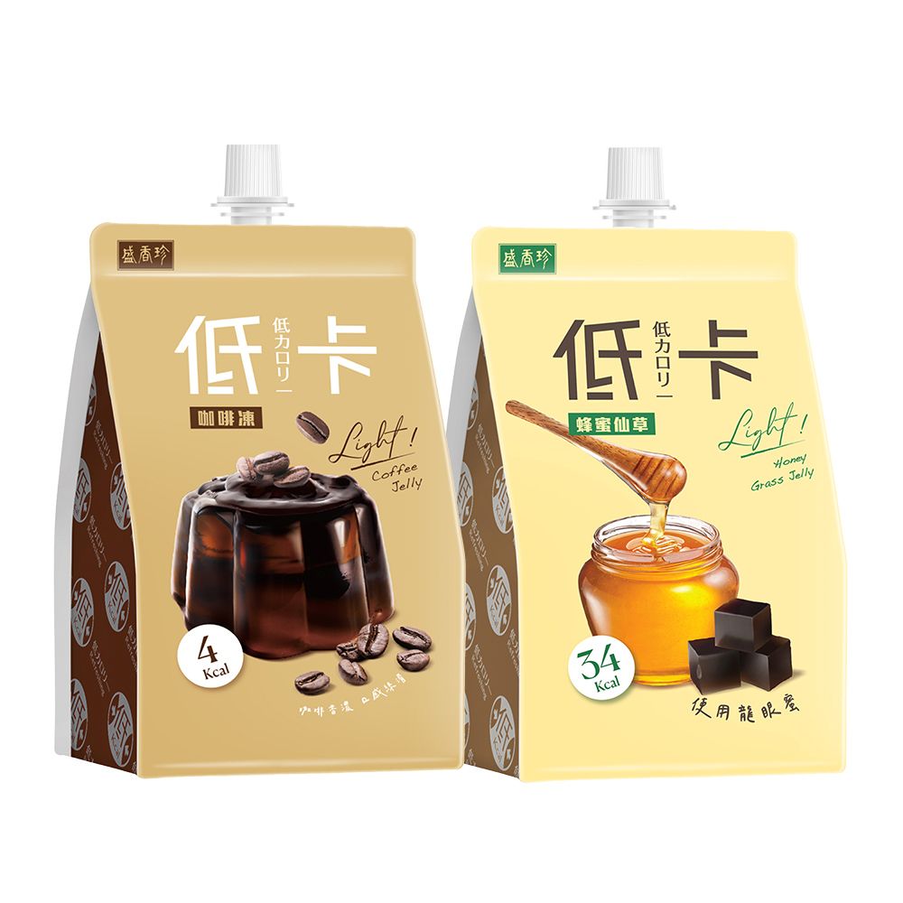 盛香珍 低卡蒟蒻180g/包(咖啡凍/蜂蜜仙草)