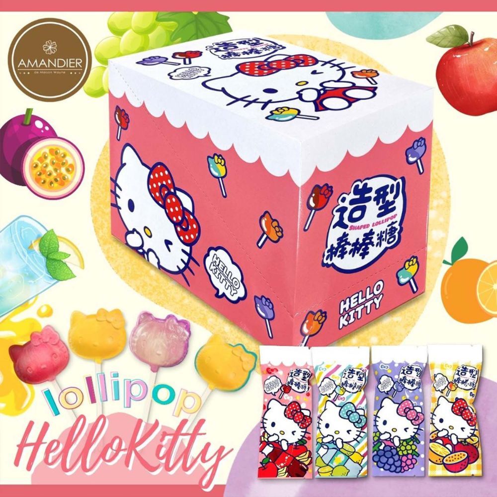  【Hello Kitty】造型棒棒糖組盒160g/8支