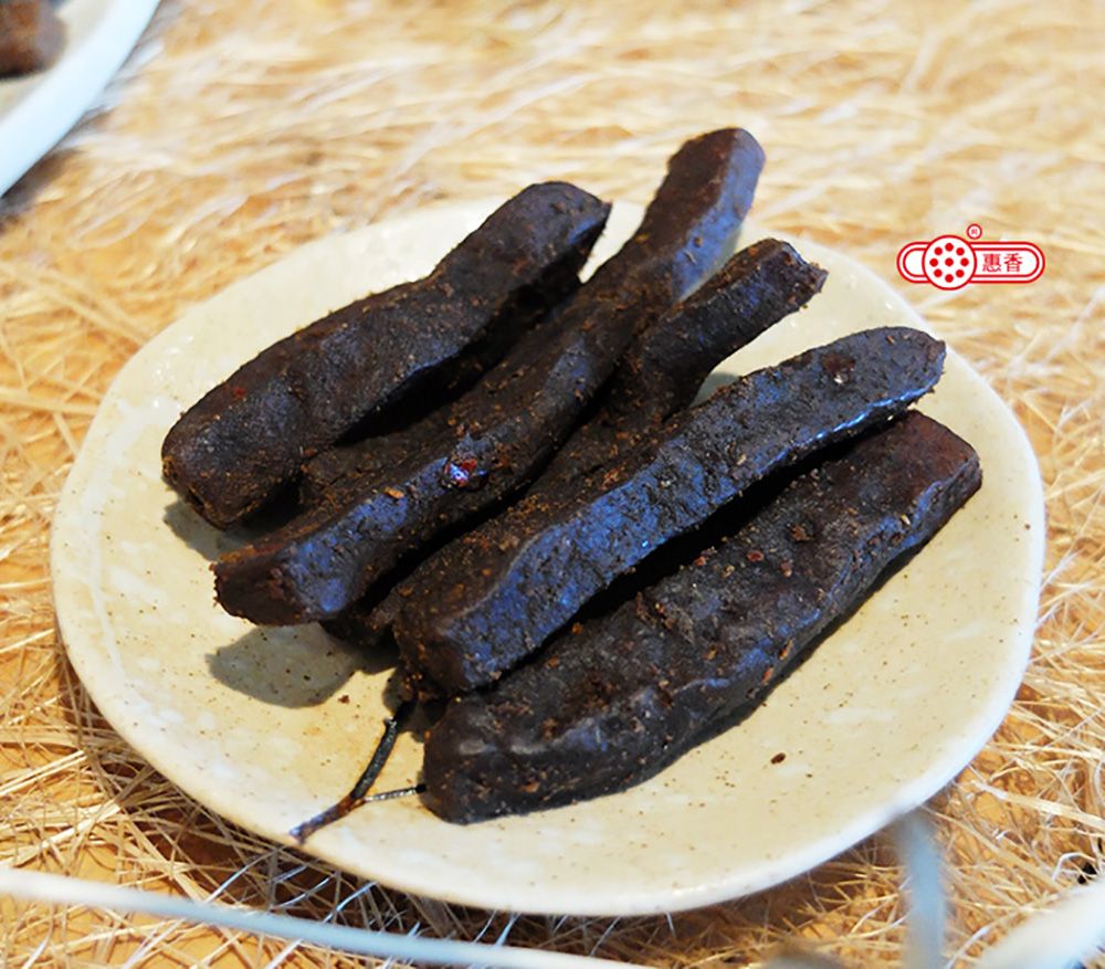 惠香食品 惠香 黑木柴豆乾300g夾鏈袋大包裝