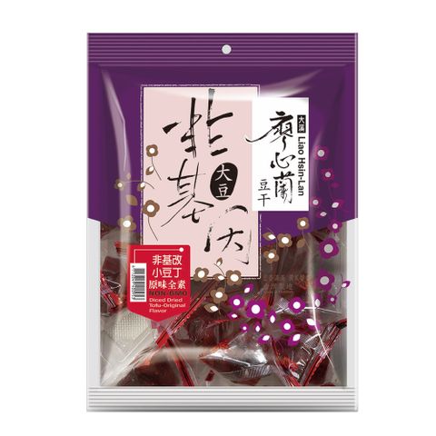 【大溪廖心蘭】非基改小豆丁－原味220g/包