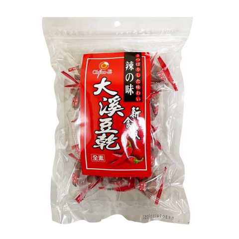 巧益 三角包大溪豆乾辣味(全素) 210g