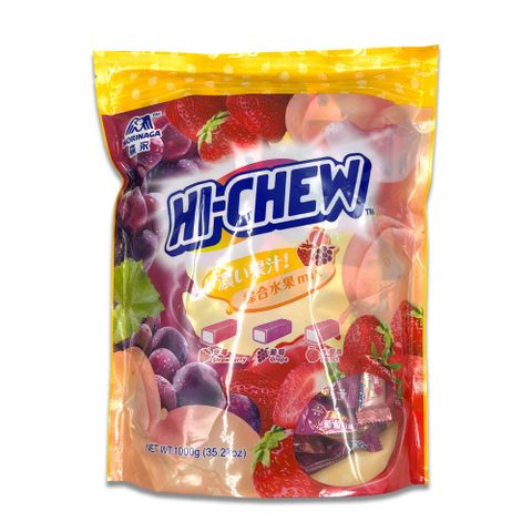 森永 嗨啾軟糖立體包裝經典綜合水果口味 1000g