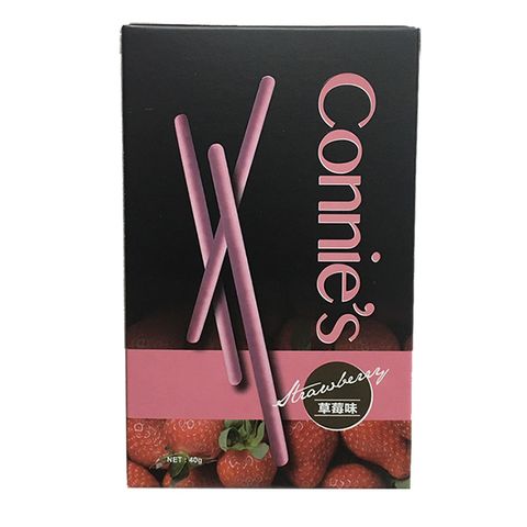 ※酥脆香濃好吃棒棒※【愛加】CONNIES 草莓巧克力棒 (40g)x5