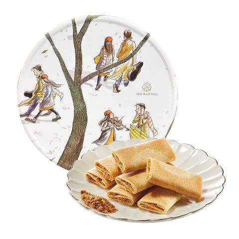 經典肉鬆脆捲禮盒(10入/盒) 幾米限定款 (贈提袋)