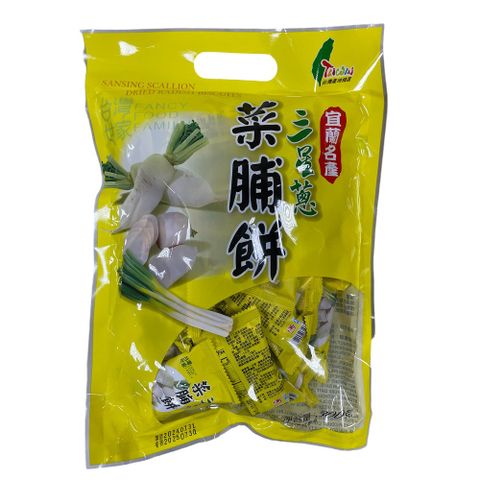 日香 匠菓子三星蔥菜脯餅量販包 300g