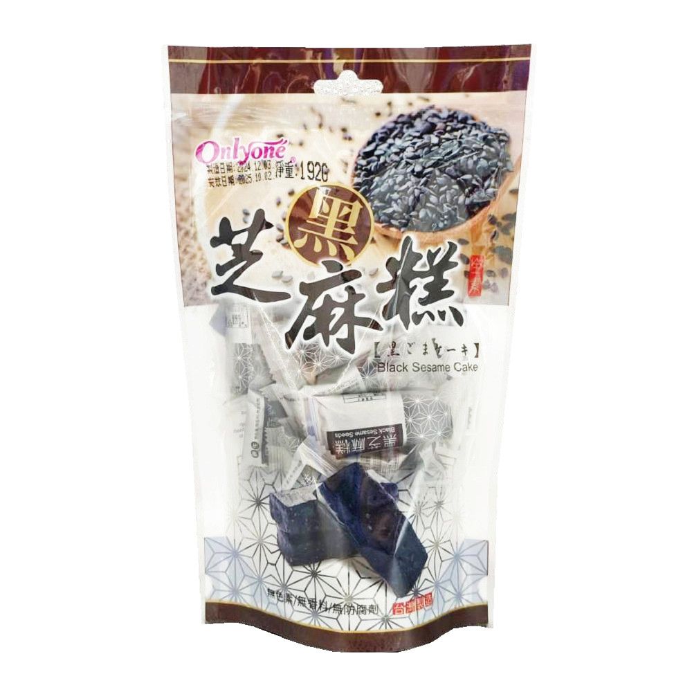 海龍王 黑芝麻糕 192g(全素)