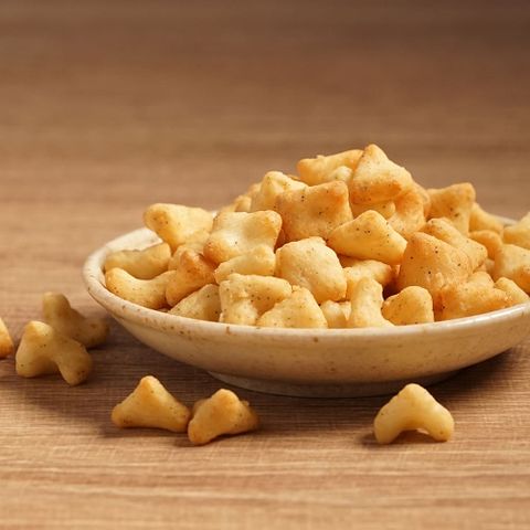 《義美》鹹酥雞風味米果100g