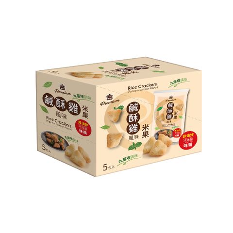 《義美》鹹酥雞風味米果100g