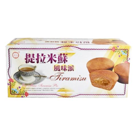 殷茂 地球牌提拉米蘇風味派 100g